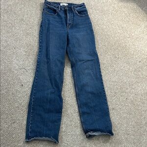 Abercrombie & Fitch High Rise Blue Jeans